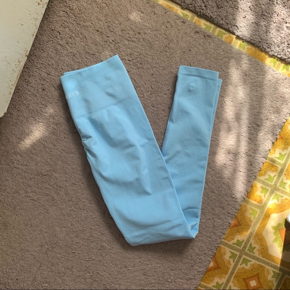 Alphalete ‘Amplify’ Seamless Legging (S) - arctic blue - Picture 1 of 6
